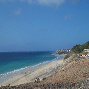 Beach down the Hotel
